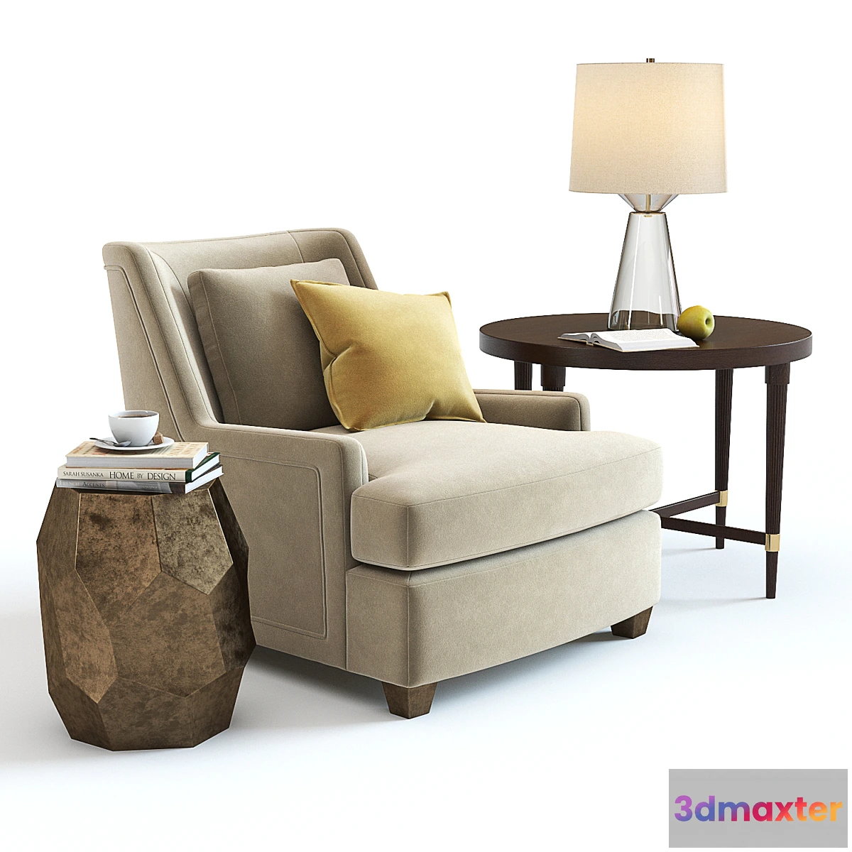 598919 - Baker Colin Cab Armchair