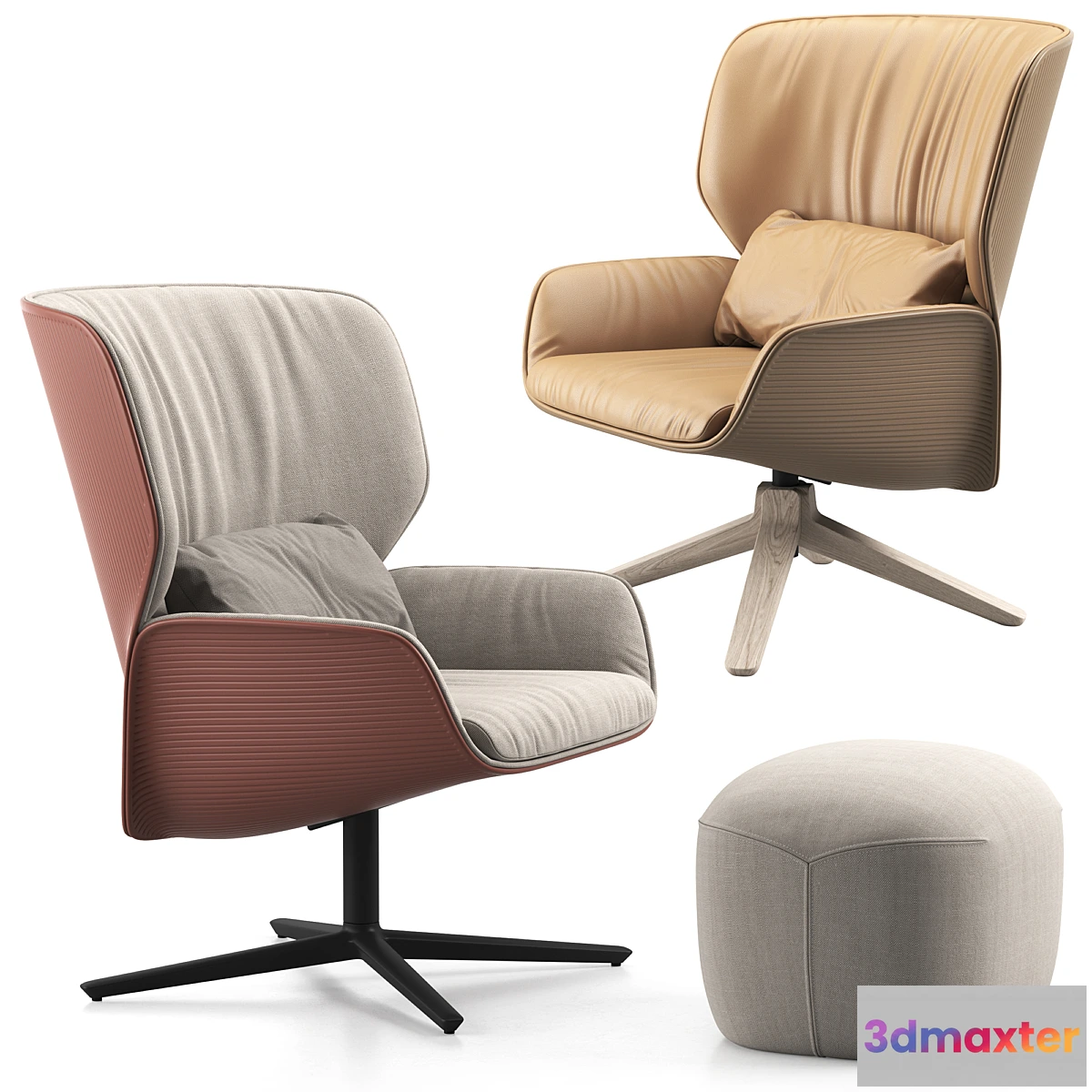 603193 - Andreu world Nuez lounge bio