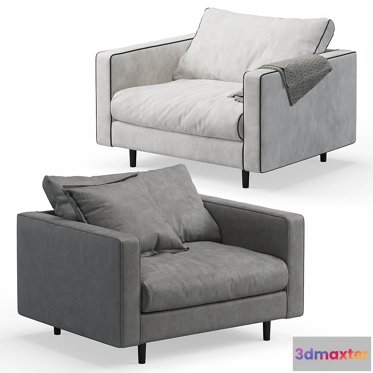 623589 - Baxter Stoccolma armchairs