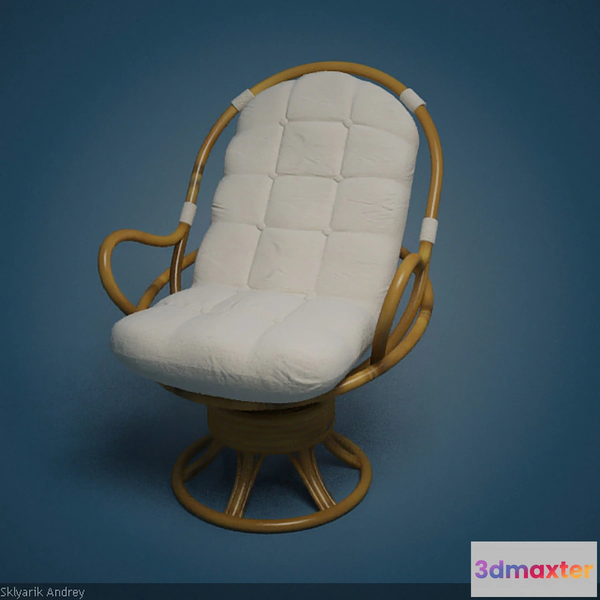 628229 - Rattan armchair - No.2