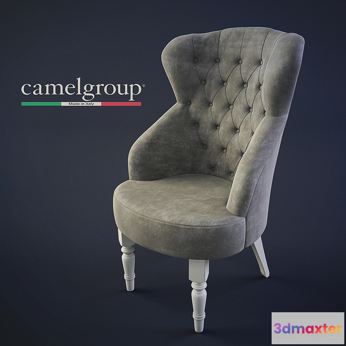 631721 - Armchair CAPITONNE