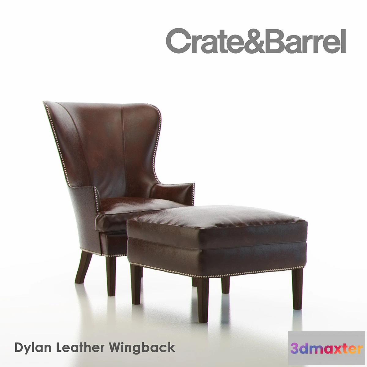 631739 - DYLAN Leather Wingback Chair
