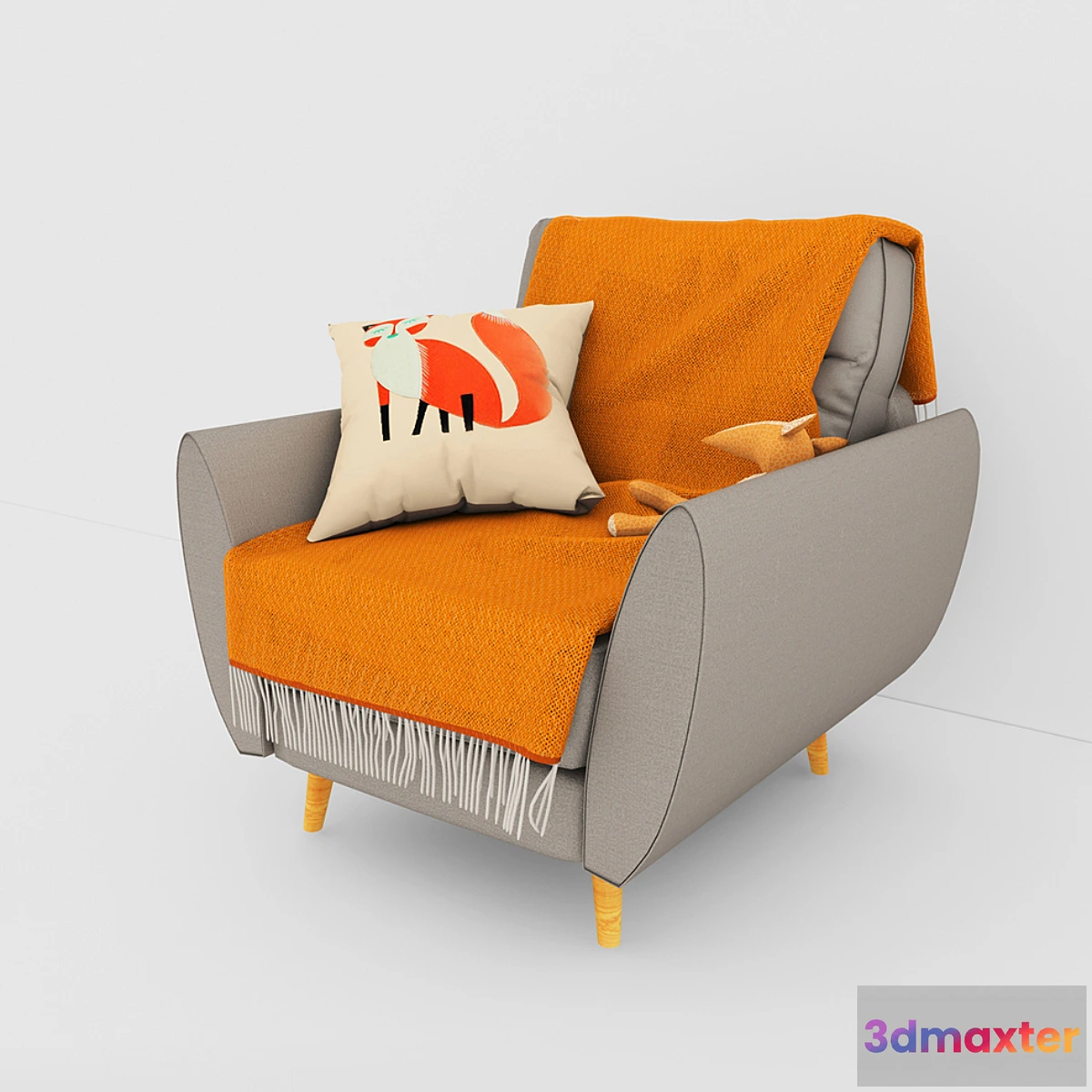 636199 - Armchair Zinc French Connection