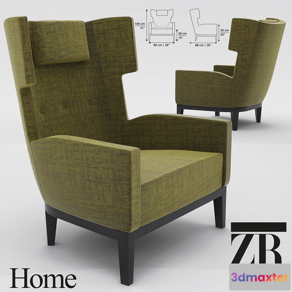 636303 - Zimmer + Rohde Home Armchair