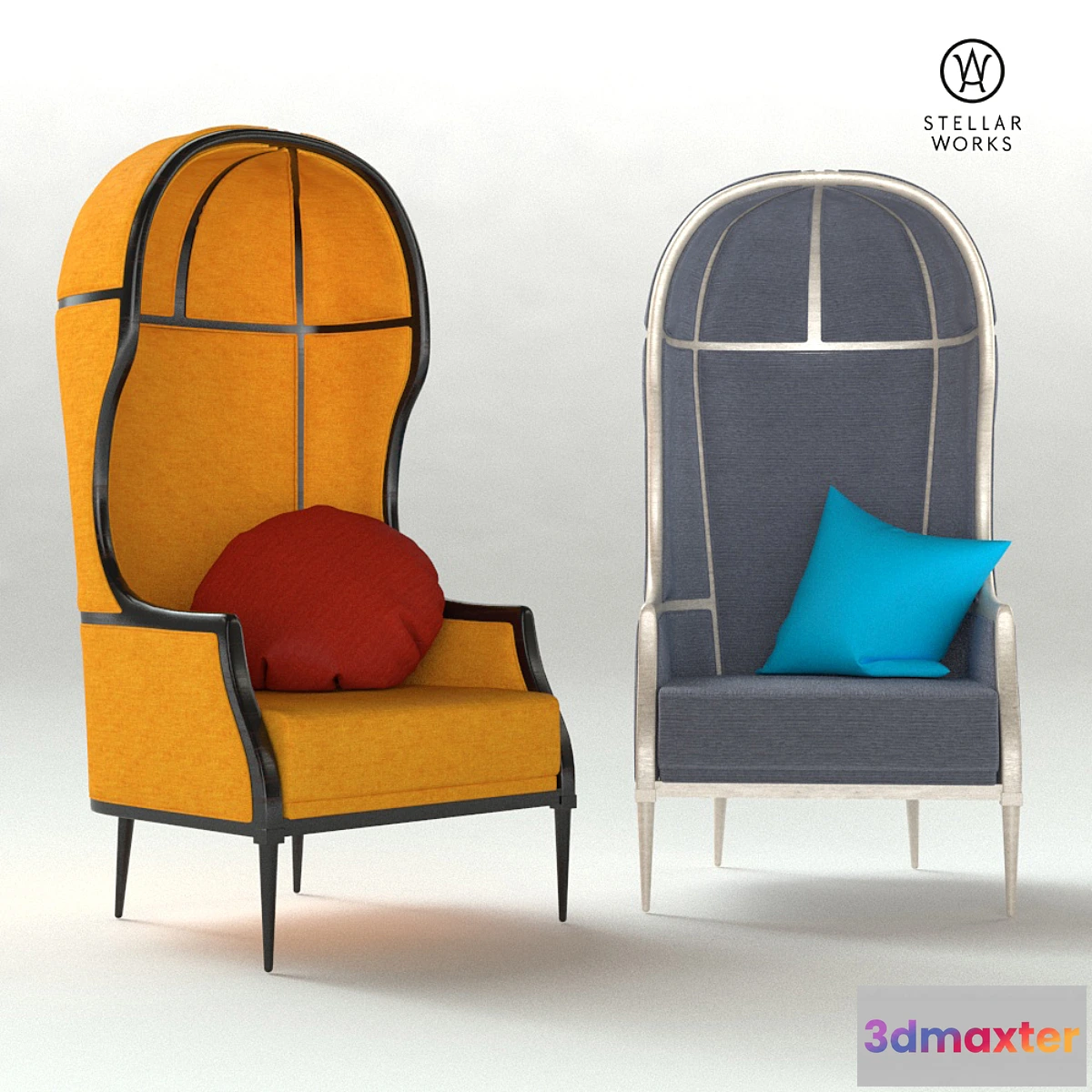 636319 - Laval Crown Single Chair by Stellar Works