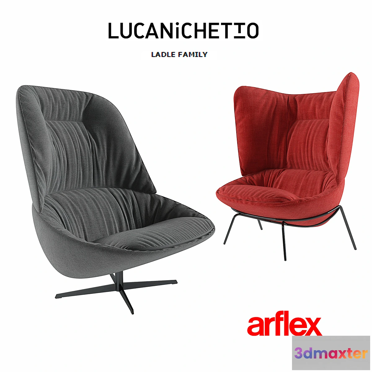 645495 - LADLE FAMILY Lounge chairs