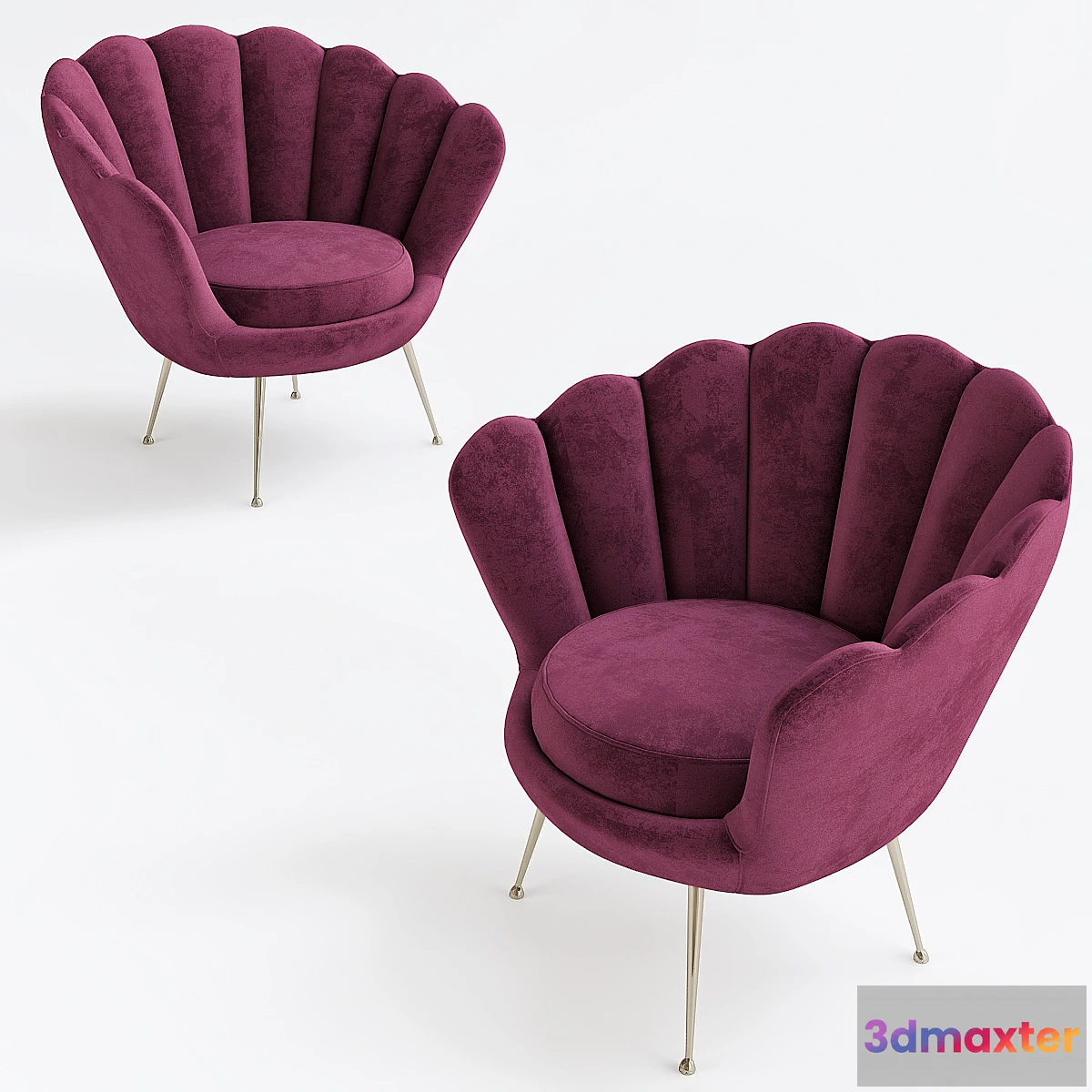 654857 - Chair Trapezium Eichholtz