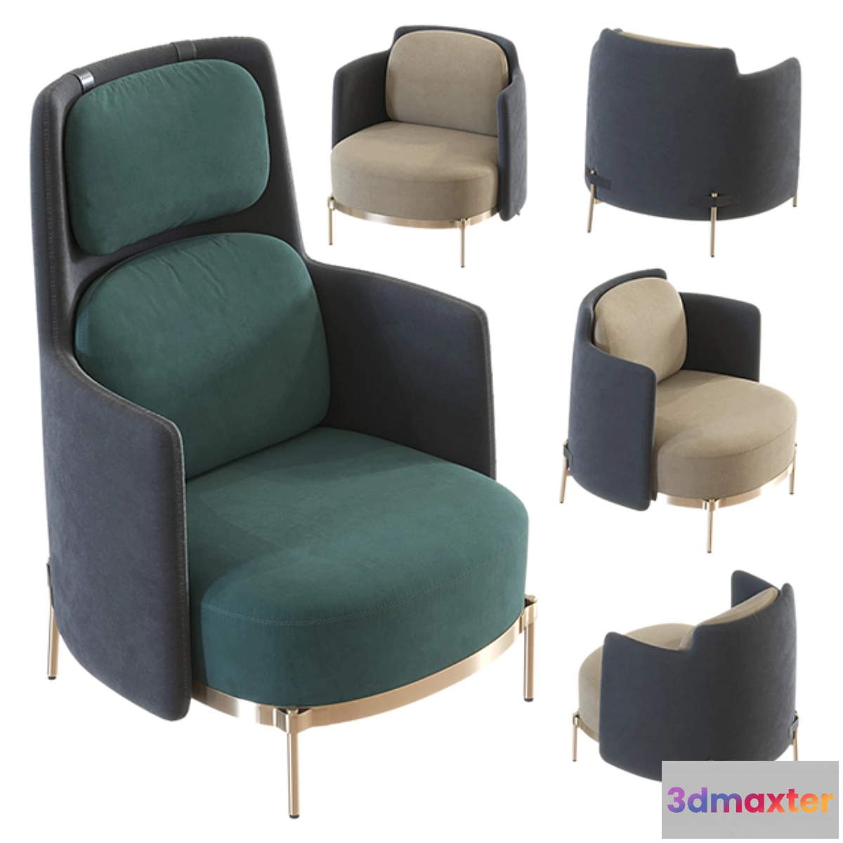 654889 - Minotti Tape_Set 2