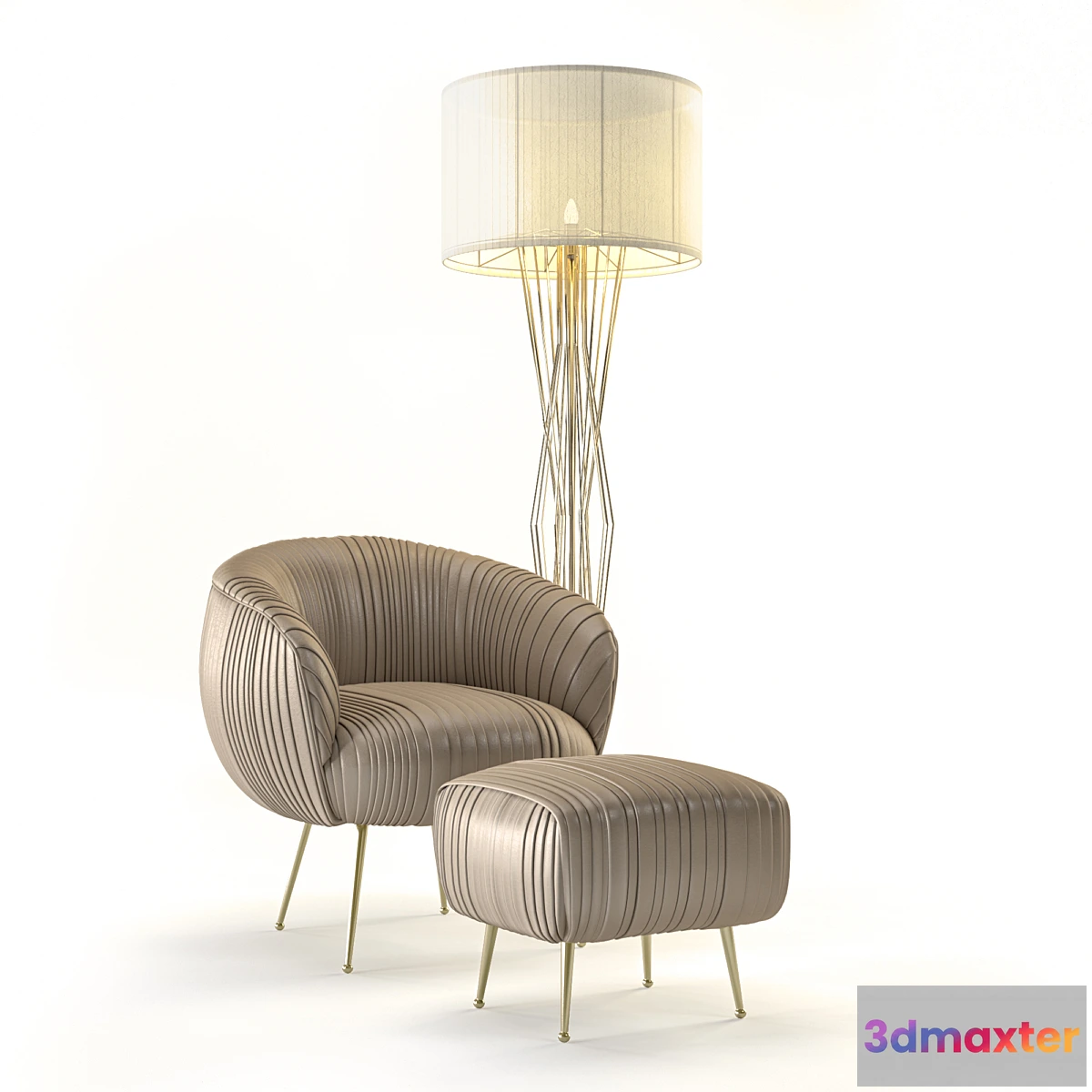 663541 - SOUFFLE OTTOMAN