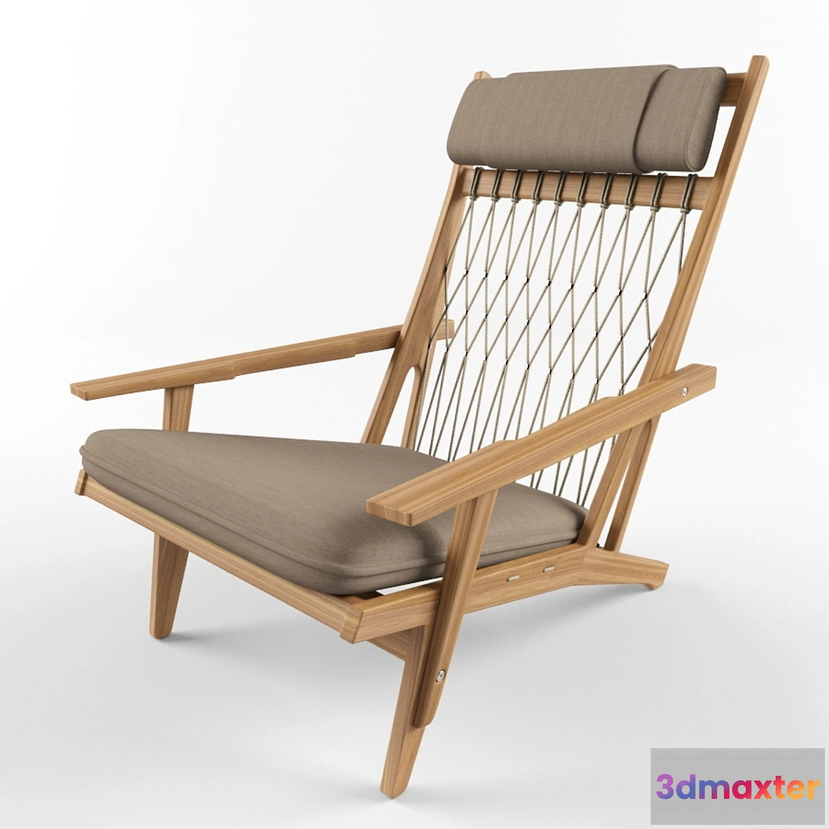 671725 - Hans Wegner Lounge Chair