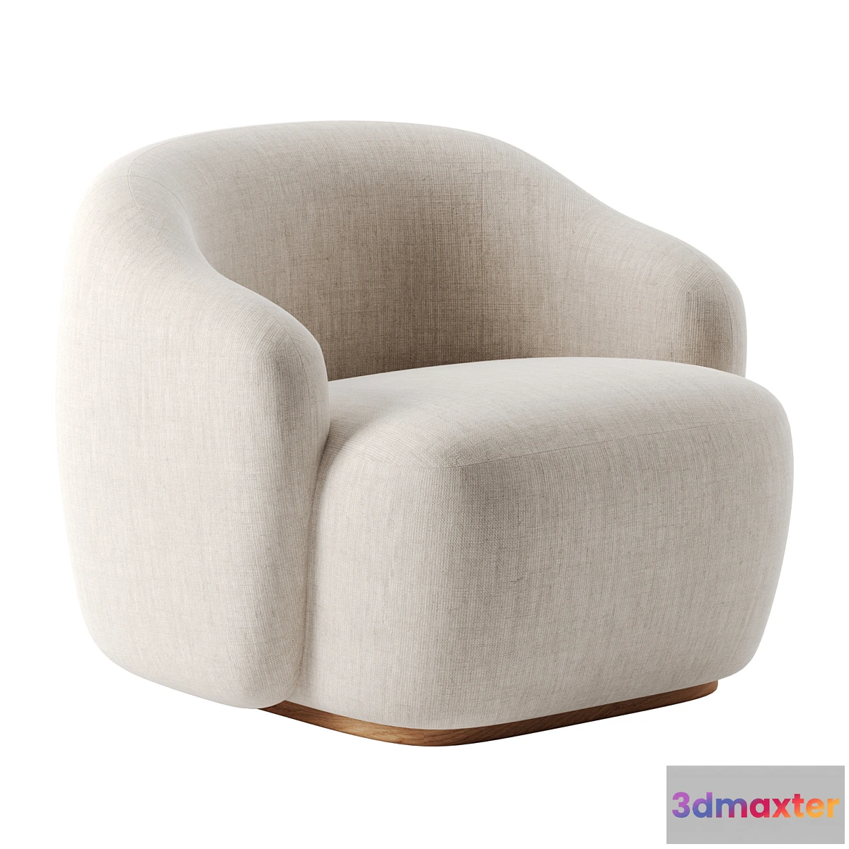 676291 - Barba Lounge Chair by Fogia