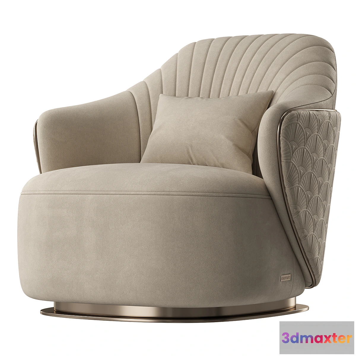 676533 - Adele Armchair by Visionnaire