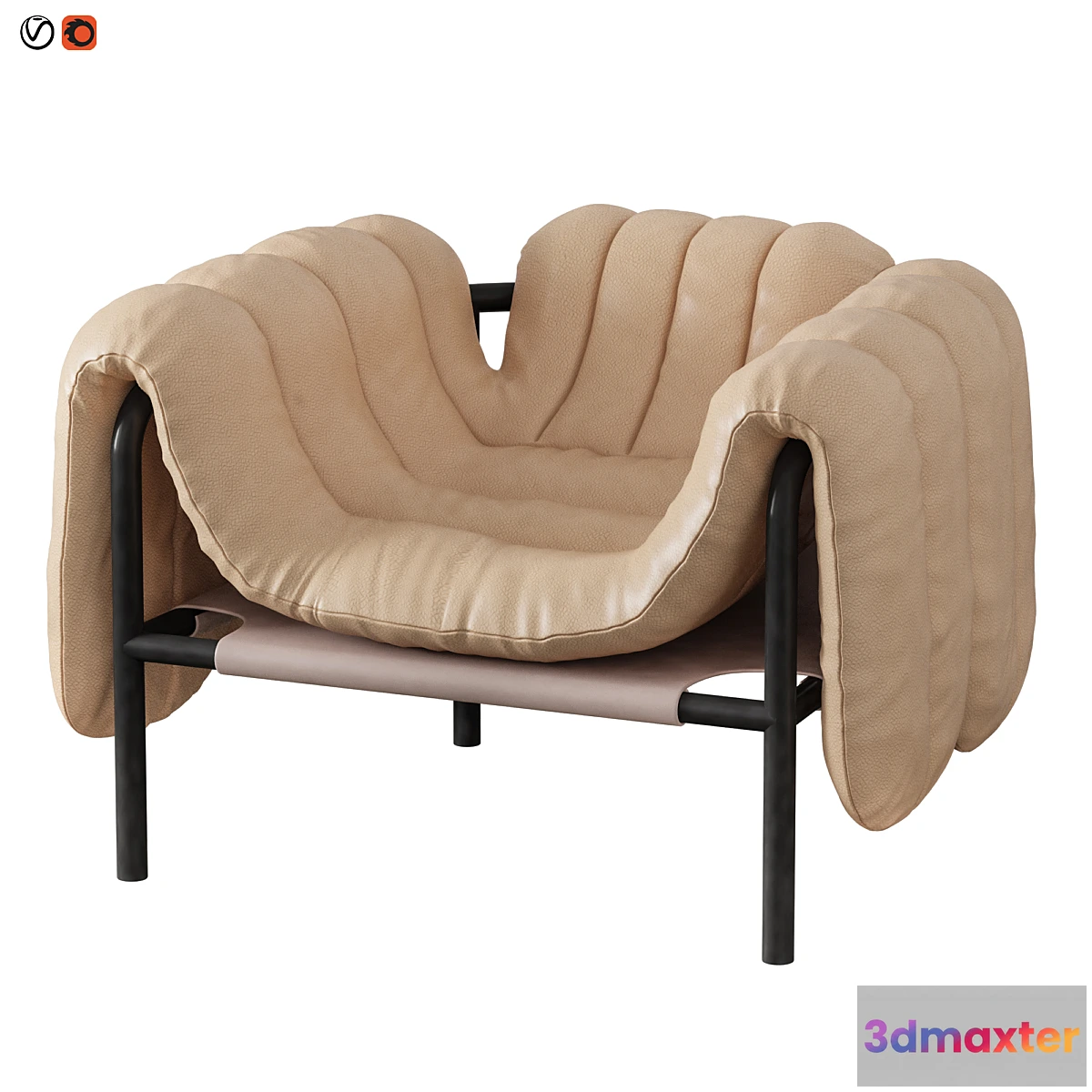 676689 - Puffy lounge chair