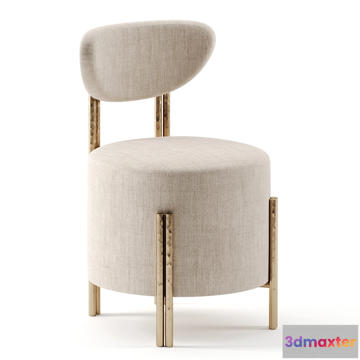 676843 - Melange Vanity Stool by Kelly Wearstler