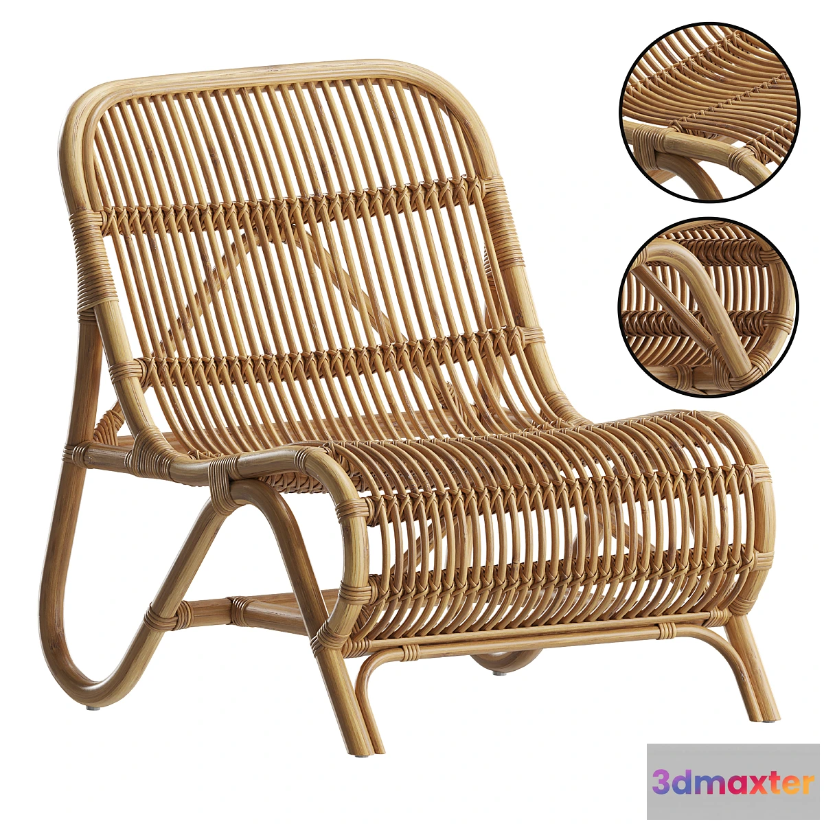 676877 - Rattan Accent Chair - No.2