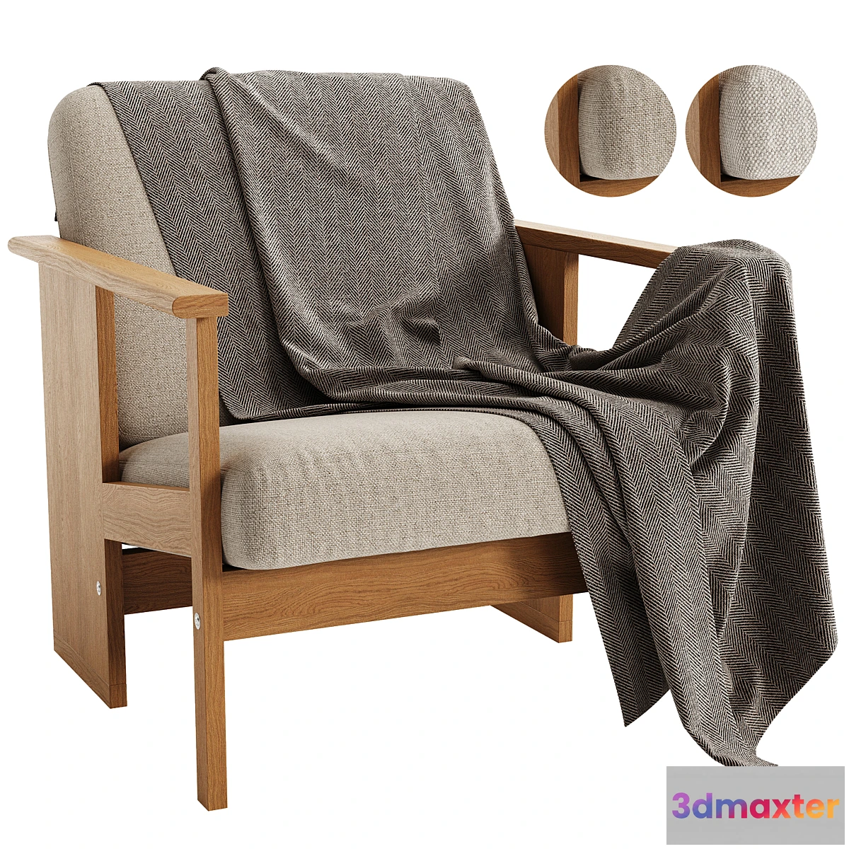 689856 - BLOCK Armchair Form & Refine