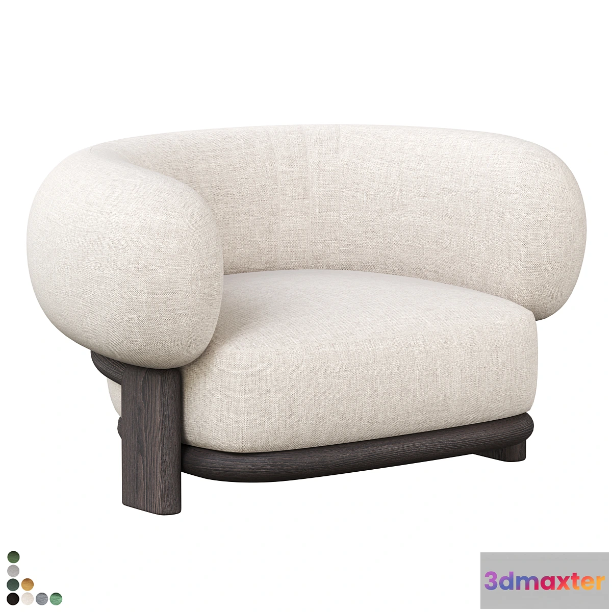 690070 - Bol Armchair By HC28 Cosmo