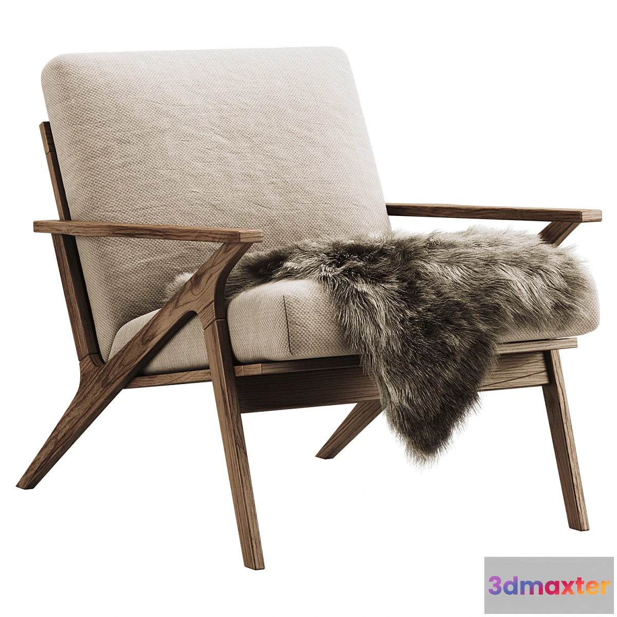 690200 - Cavett Wood Frame Chair
