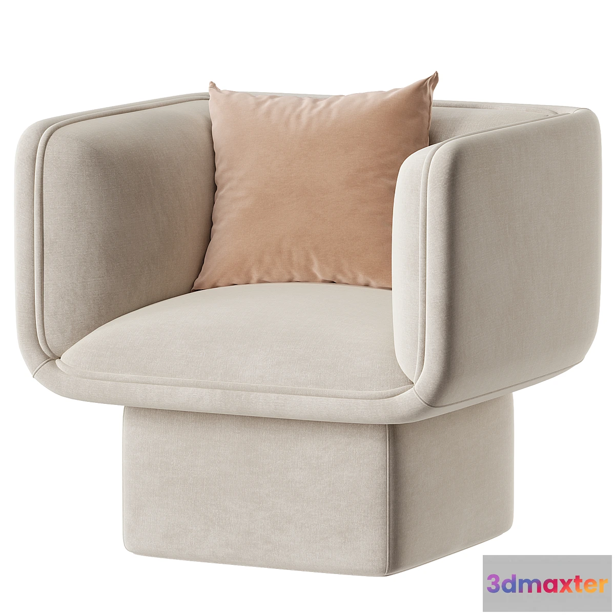 690328 - Missana BLOCK ARMCHAIR