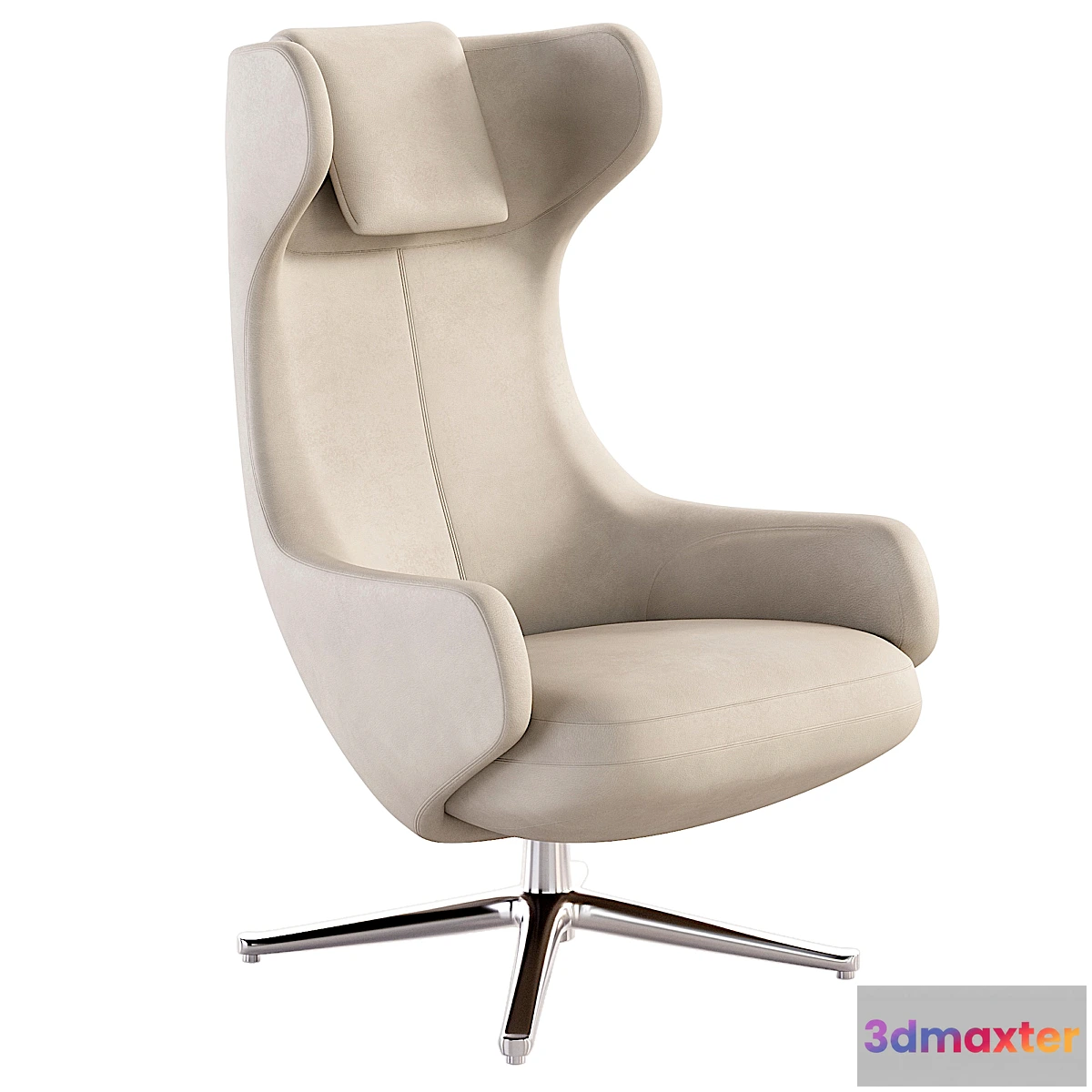 690404 - Grand Repos & Ottoman Armchair