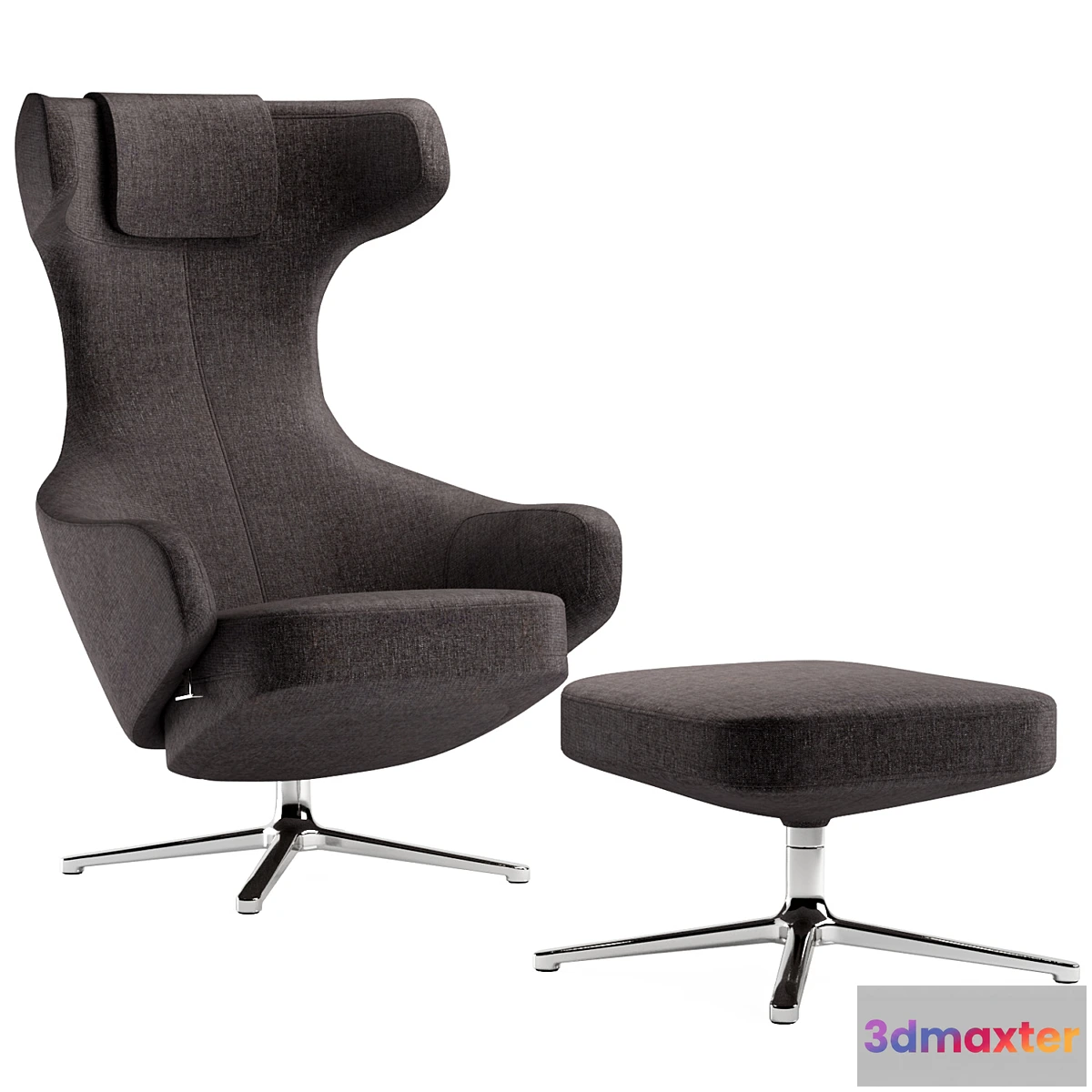 690406 - Armchair Vitra Grand Repos