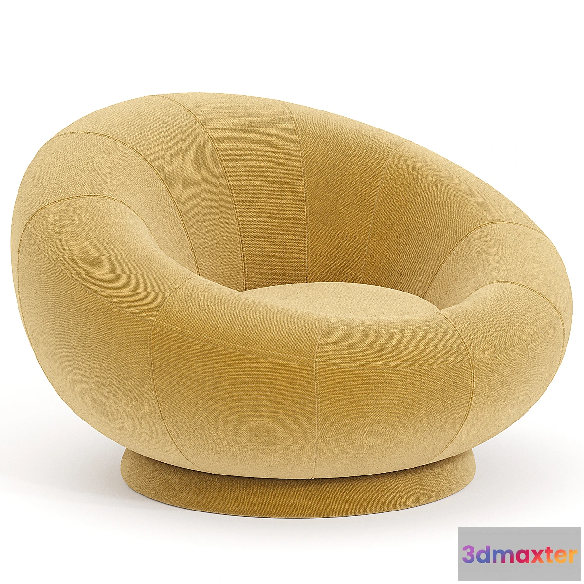 690564 - Petite Groovy Swivel Chair - No.2