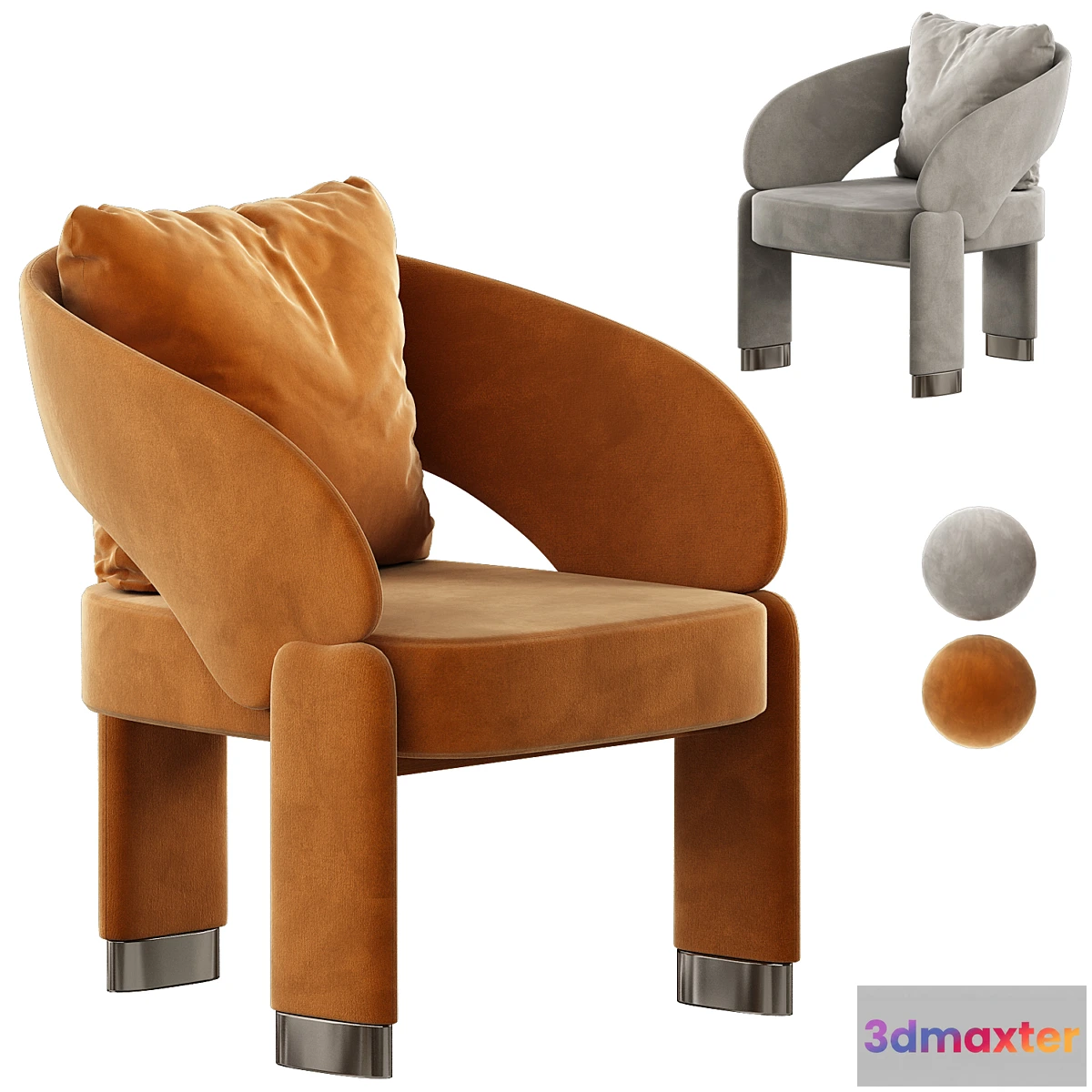 690570 - Velvet Chair - No.2