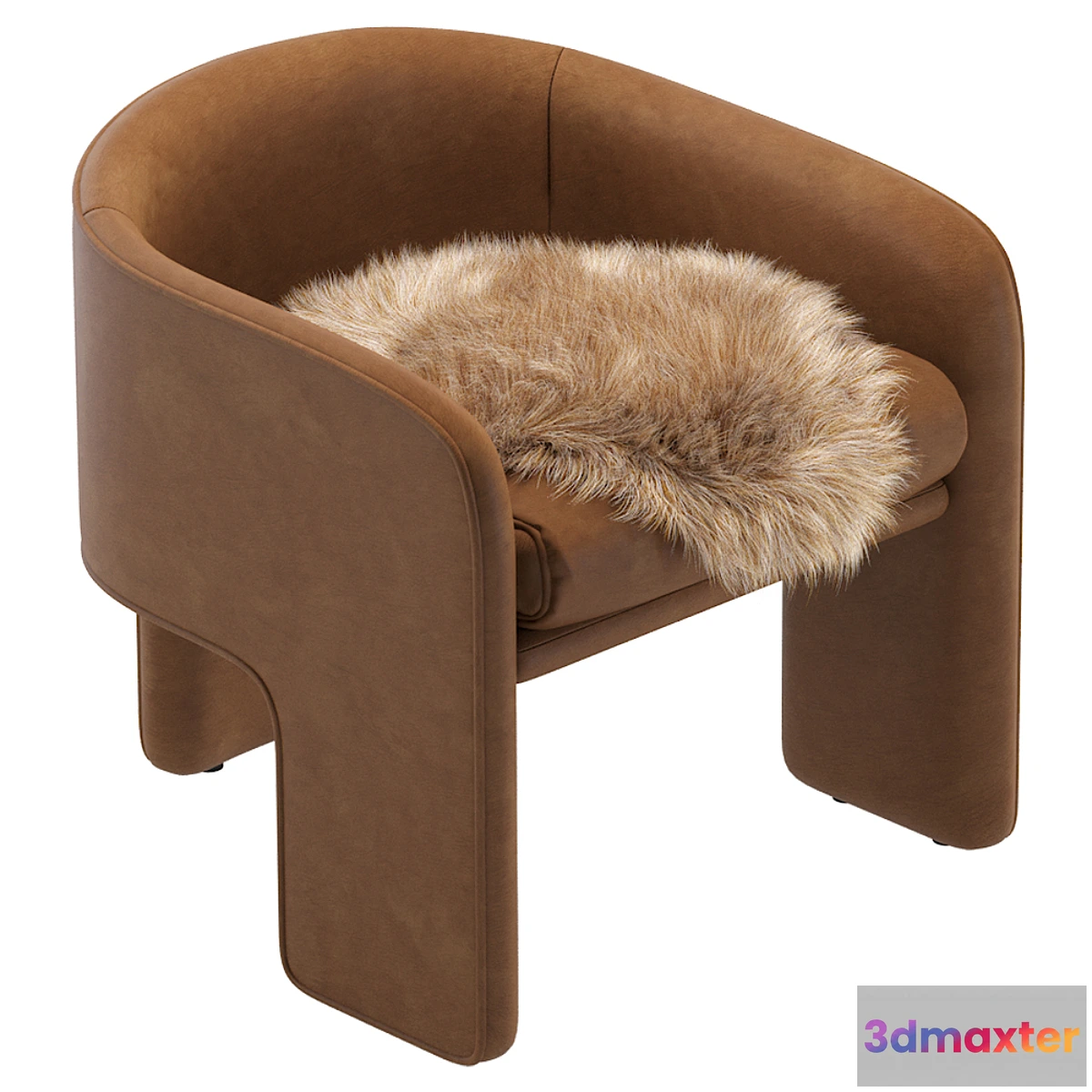 690748 - Milo baughman leather armchair