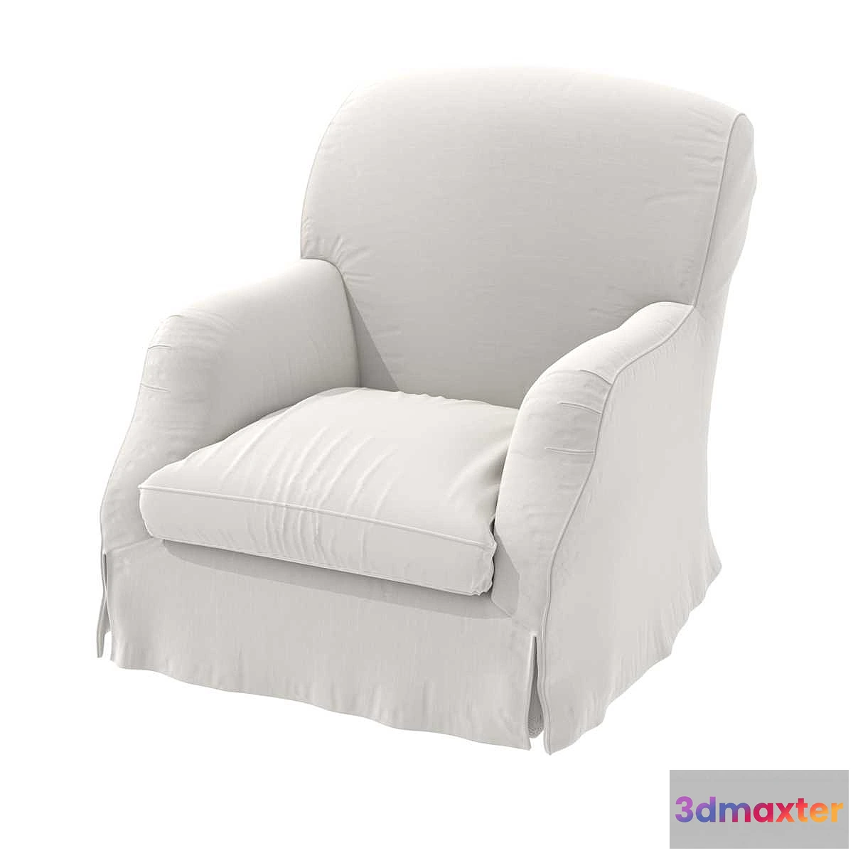 690830 - Custom made slipcovered chair