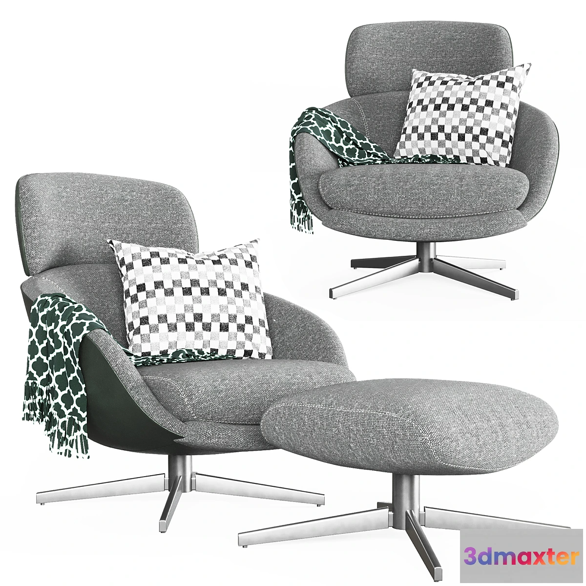 690924 - Minotti Russel Armchair - No.2