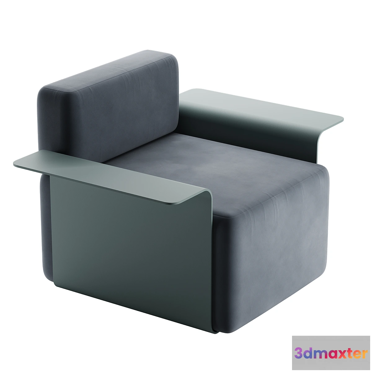 691040 - Poltrona Cubo Mint - No.2