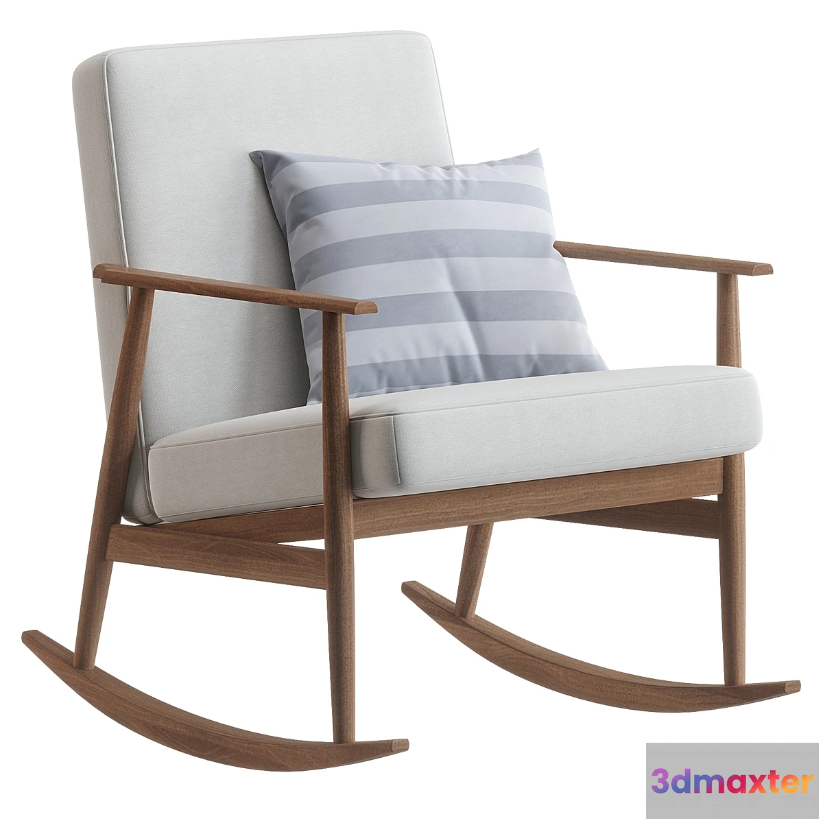 691070 - H. Lis Fox Rocking Chair