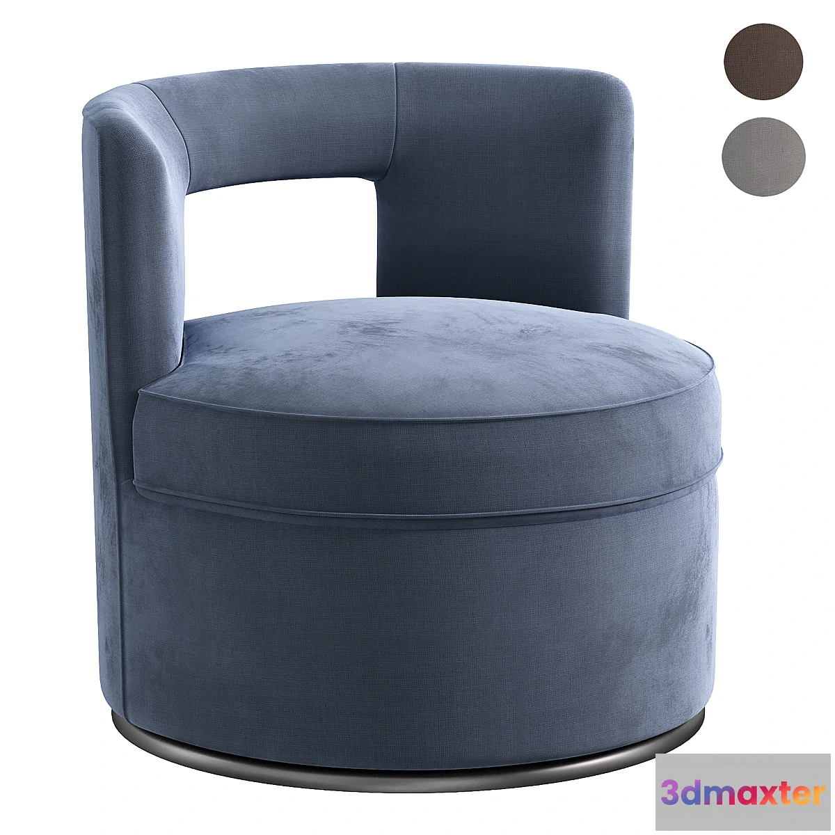 691210 - Rivet slade pouf
