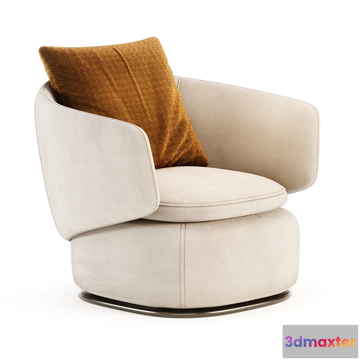 691304 - Crescent Swivel Chair - No.4