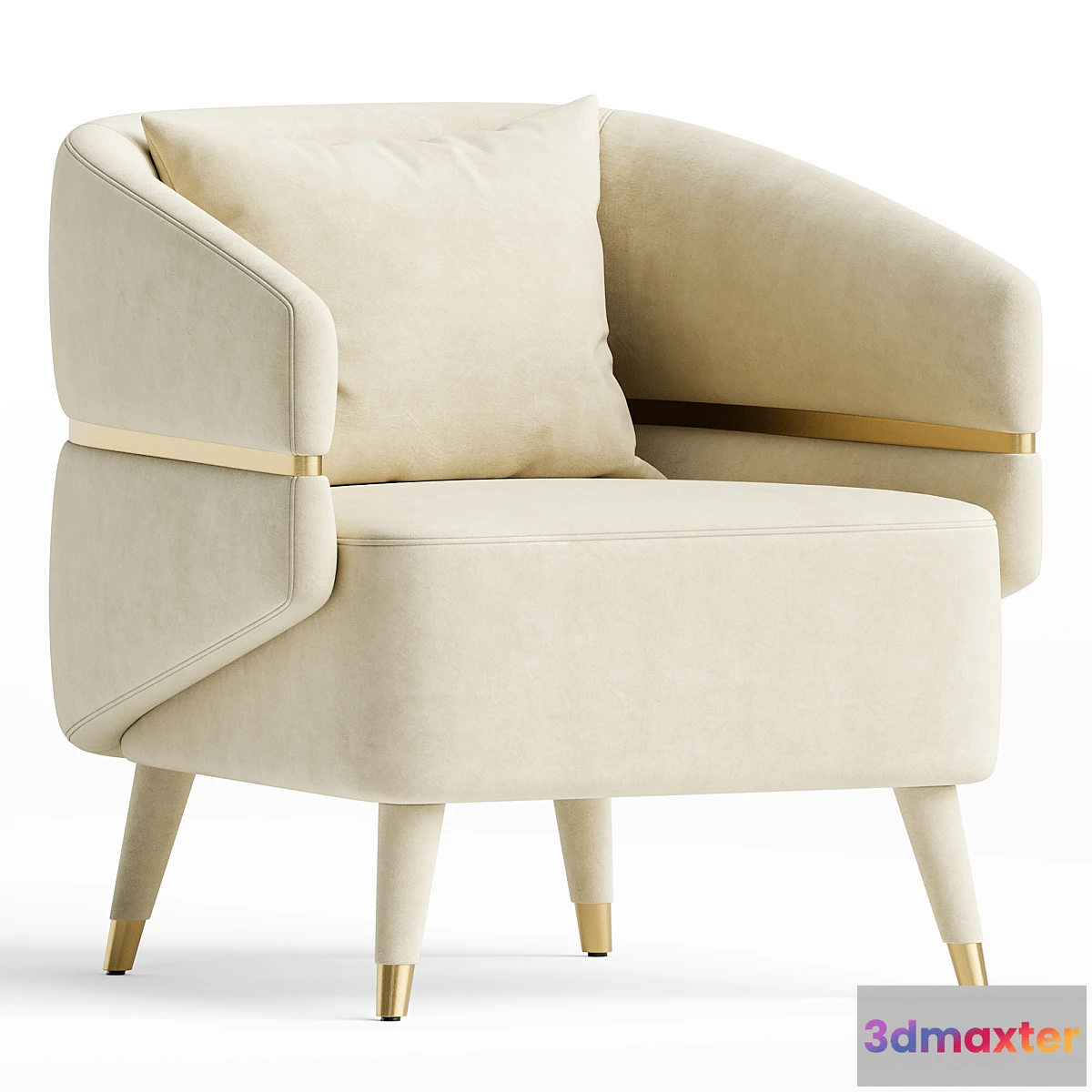 691324 - Ayla Velvet Accent Chair