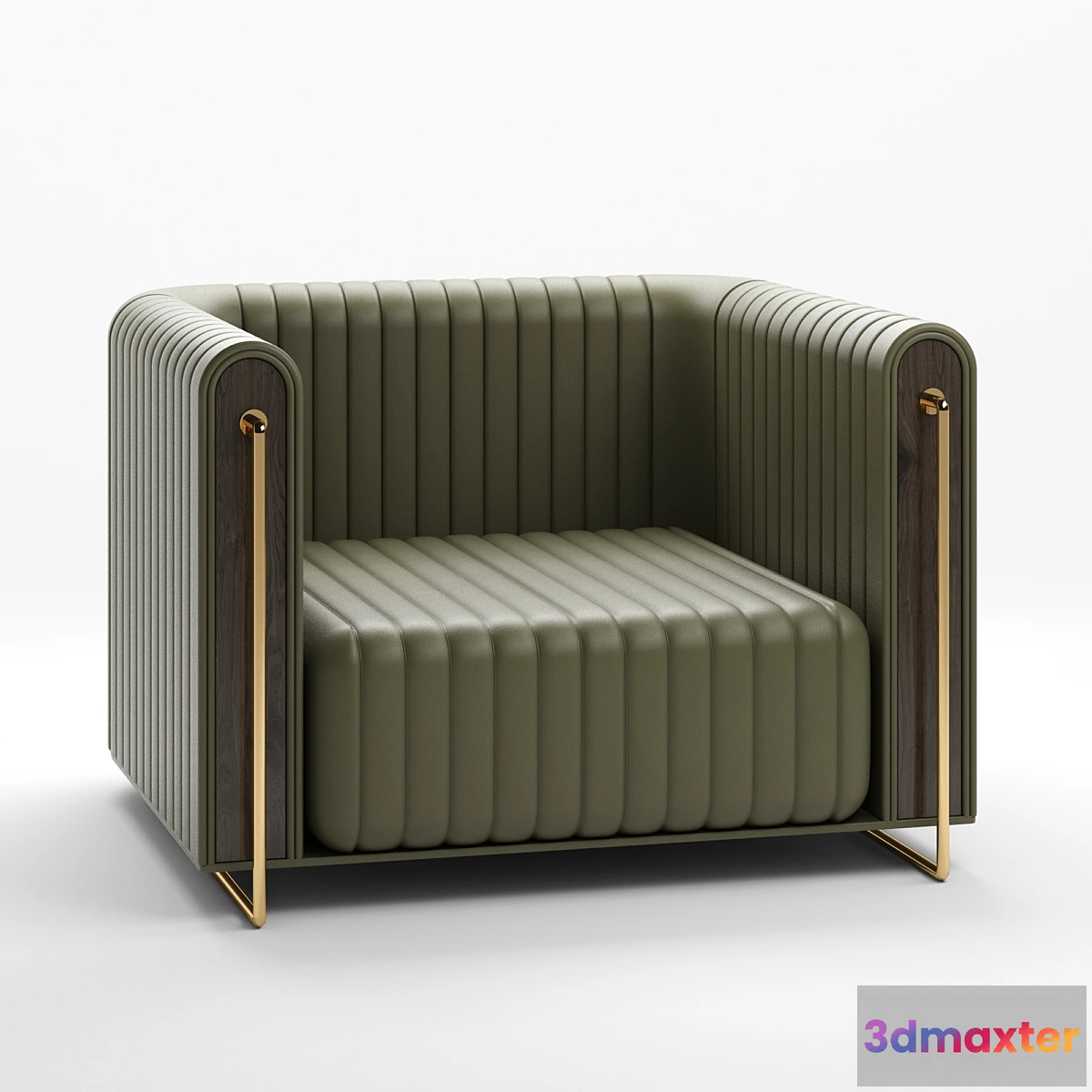 734399 - Modern Arm Chair Leather - No.2