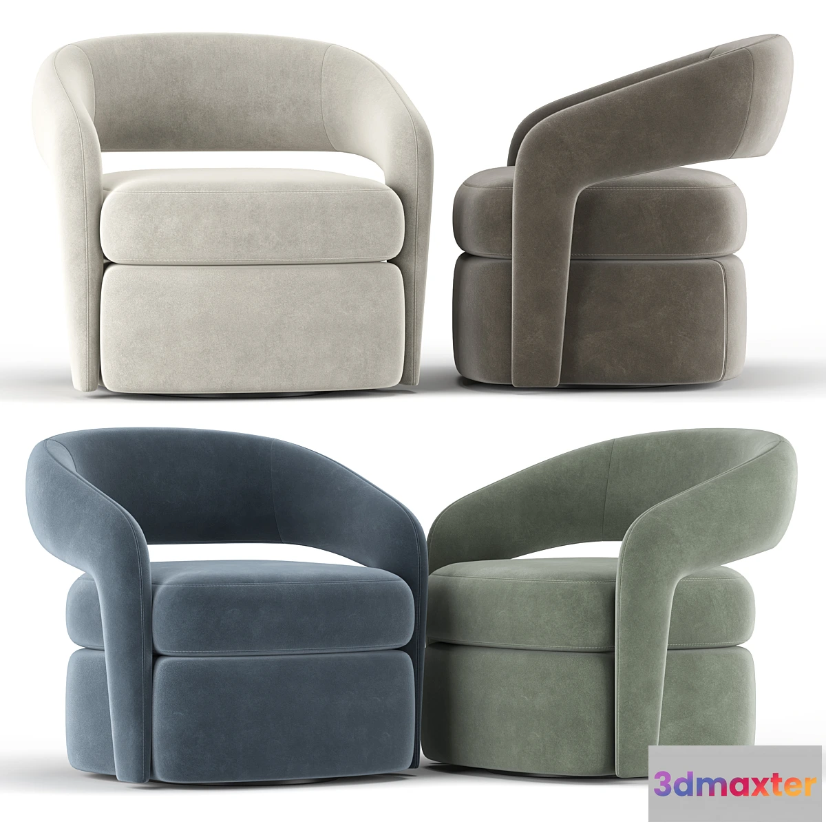 745417 - Targa Swivel Chair - No.2