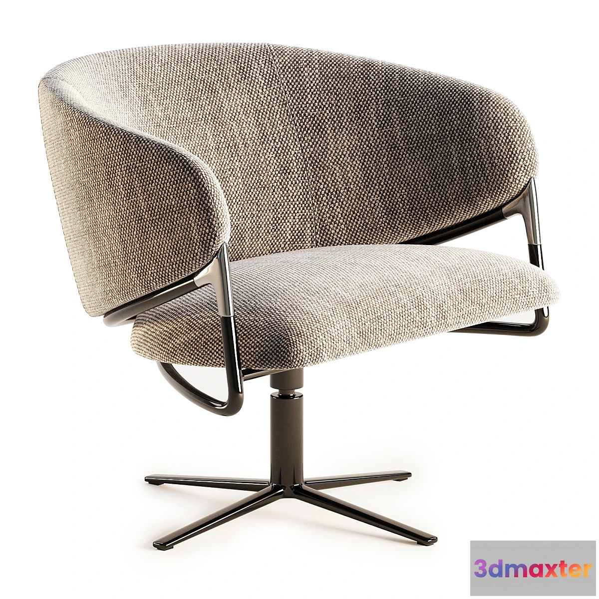 756809 - HAMMER Swivel easy chair Hammer Collection - No.2