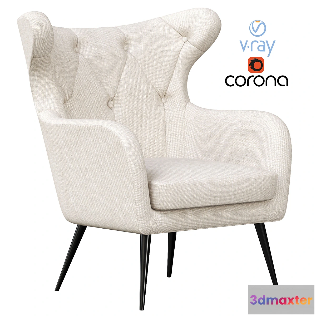 757073 - Bouck Wingback Chair - No.2