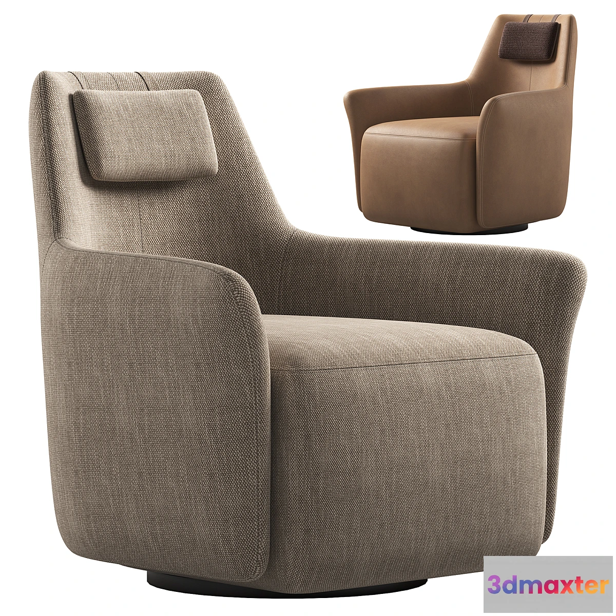 757537 - Armchair ALEXANDER by DOMKAPA - No.2