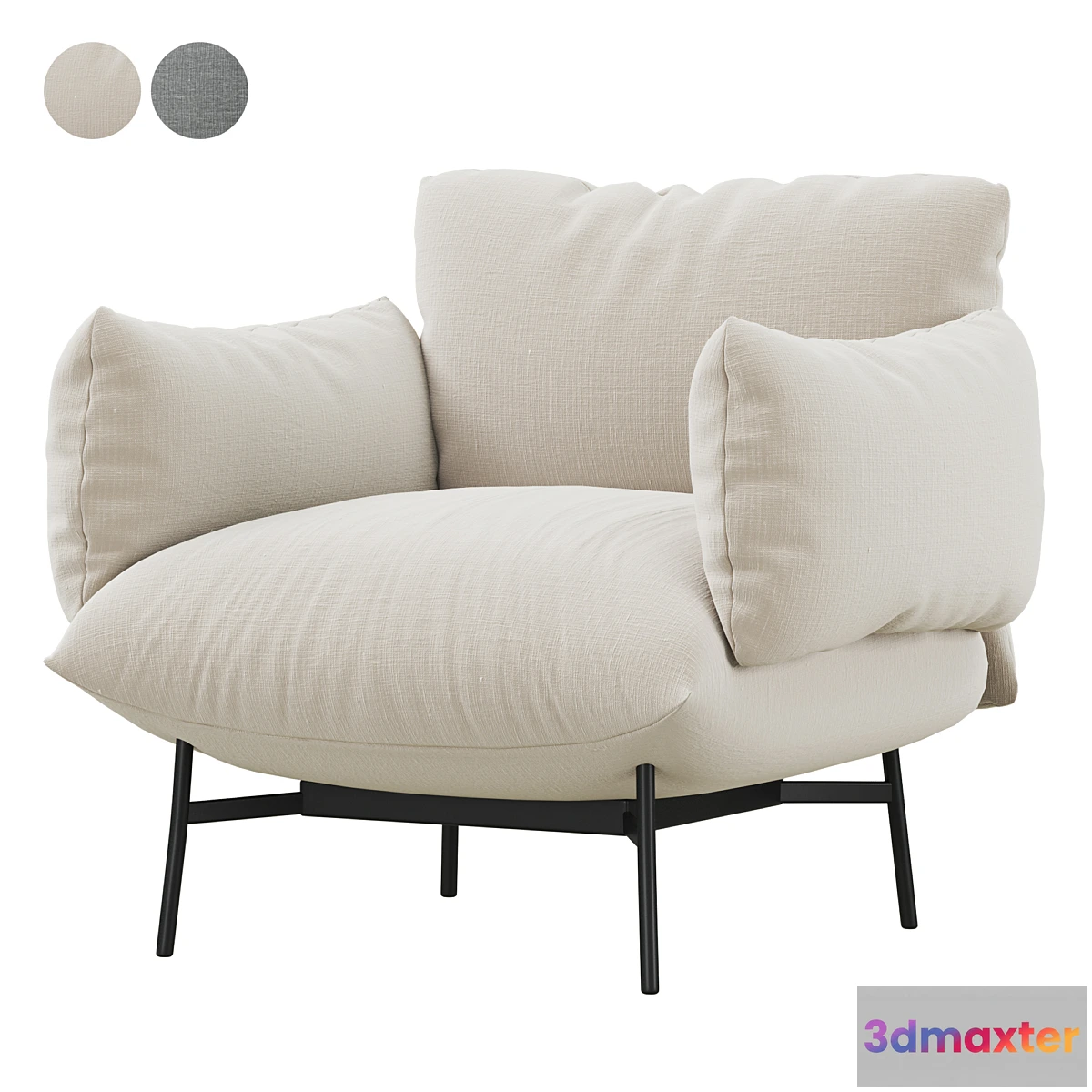 758371 - AREA Armchairs by Midj