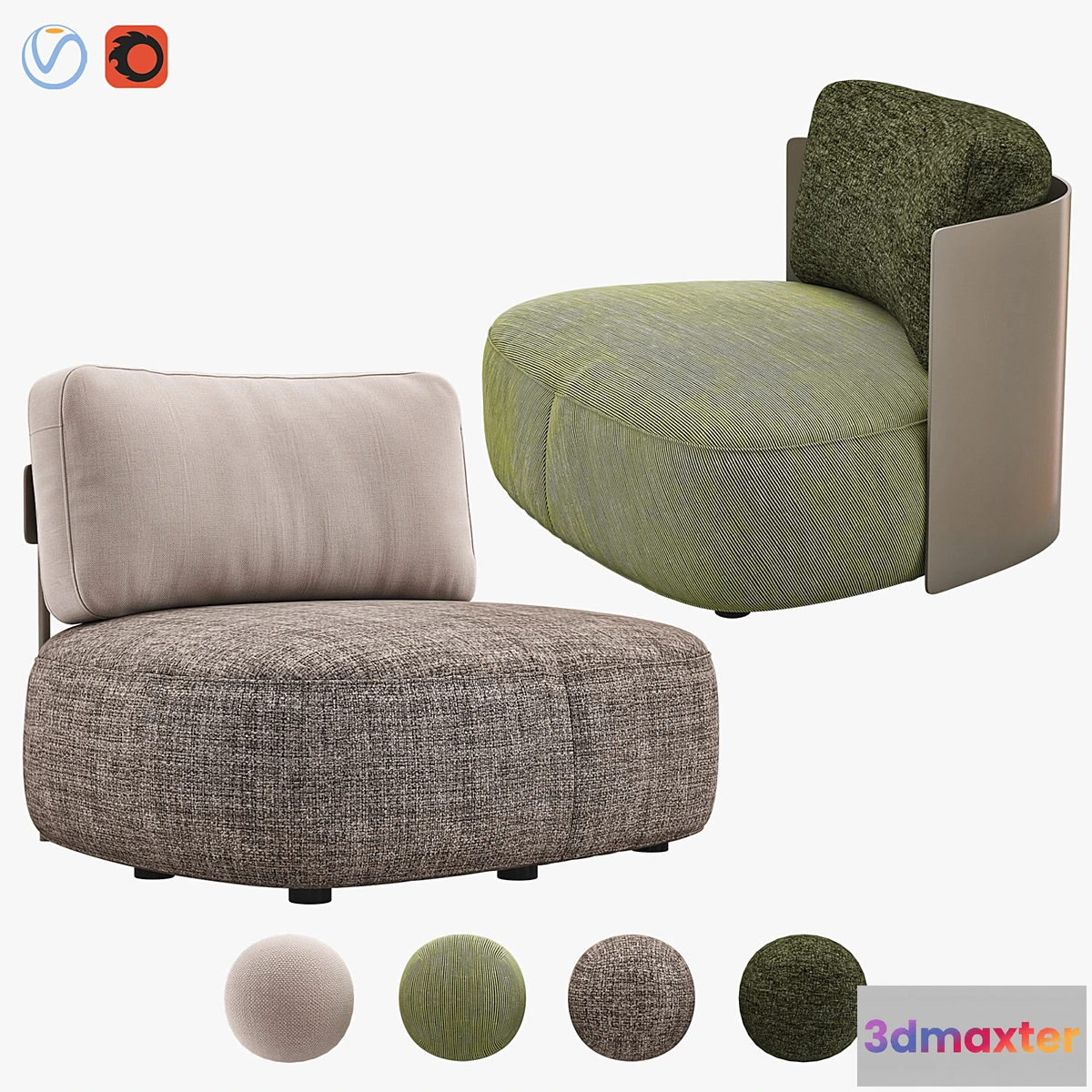 780973 - PIERRE Armchairs - No.2