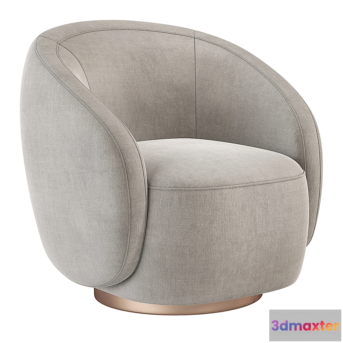781117 - Kelly Wearstler Wetherly Swivel Chair - No.2