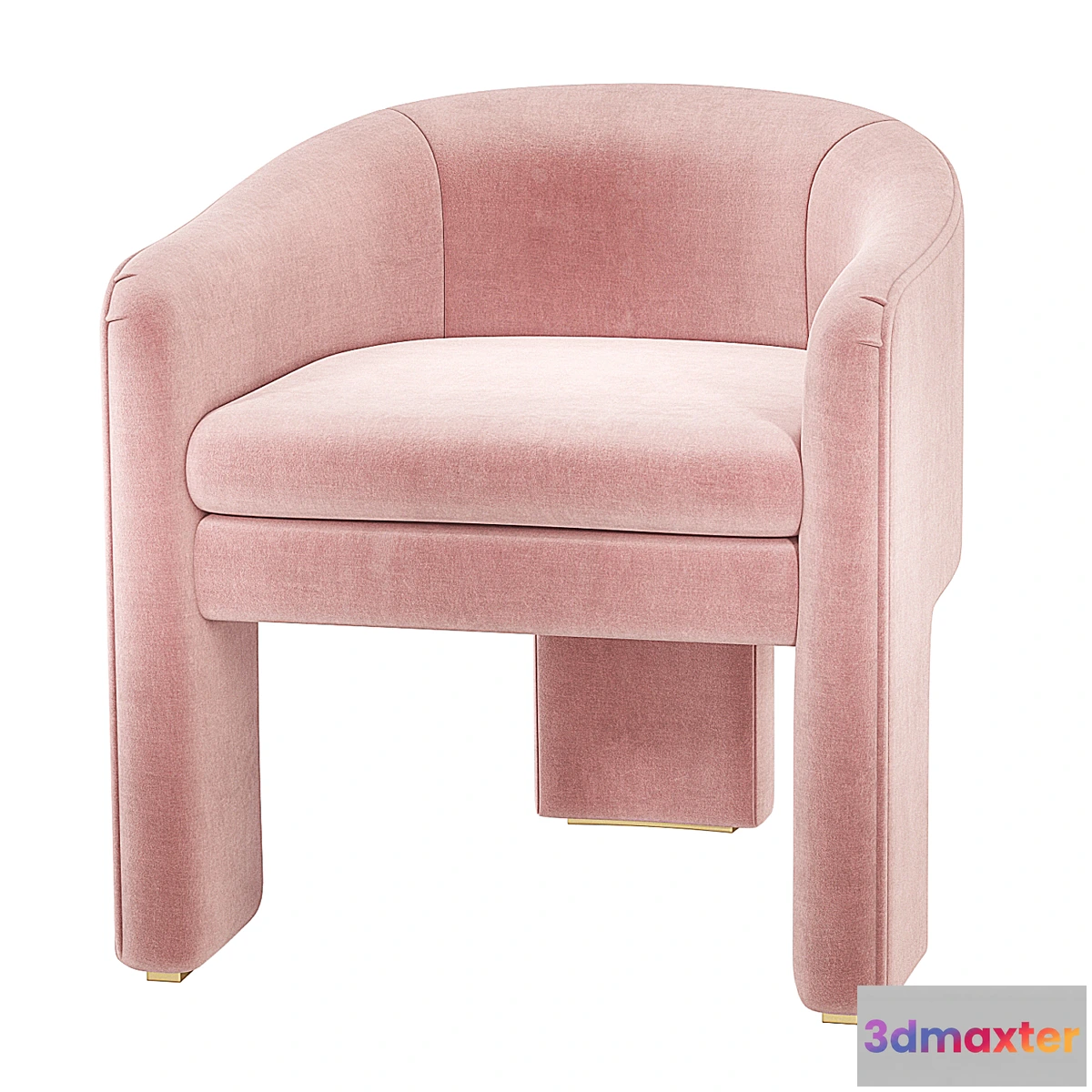 781241 - Eichholtz Pebbles Chair three legs