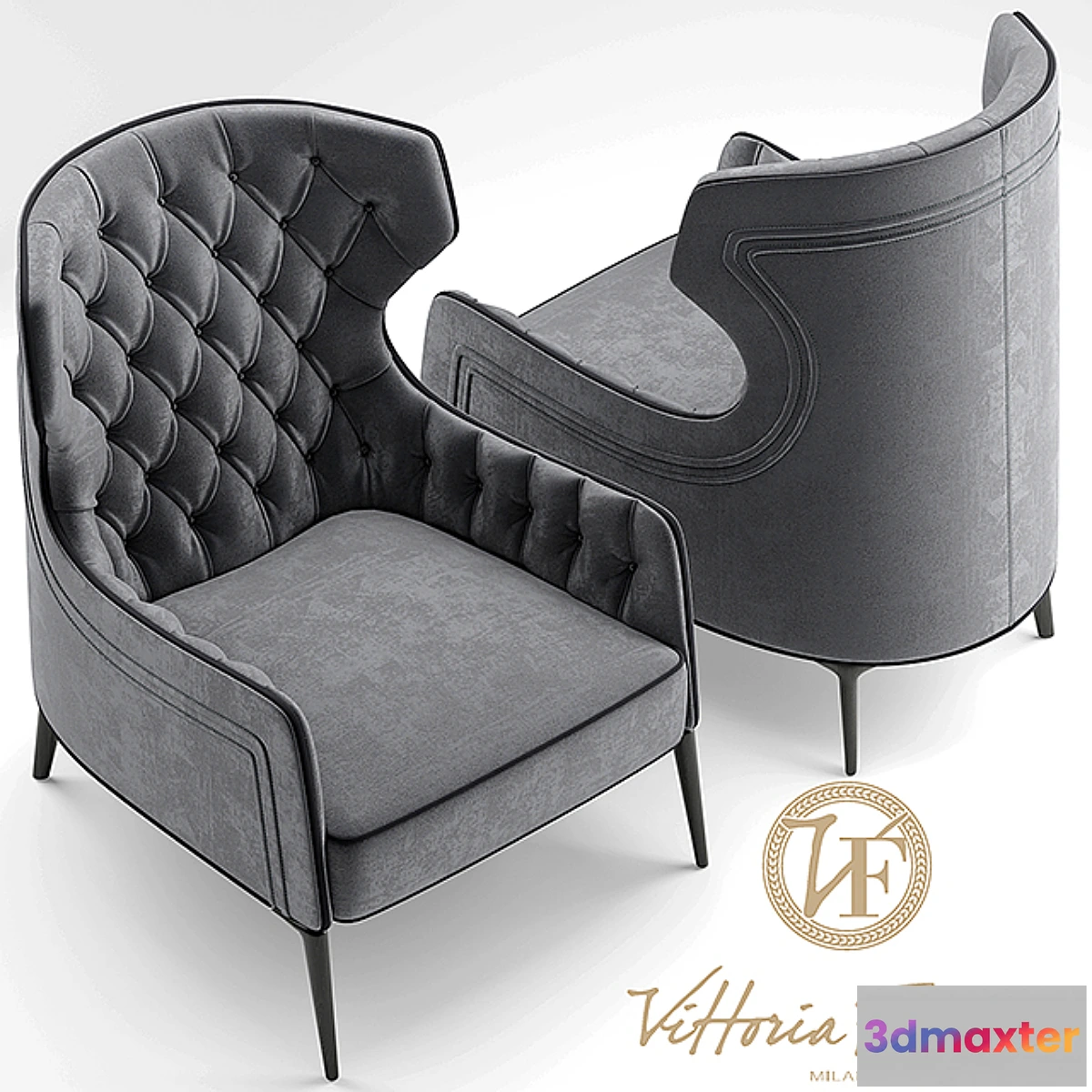 796434 - Armchair Vittoria Frigerio PIOLA BERGERE - No.3