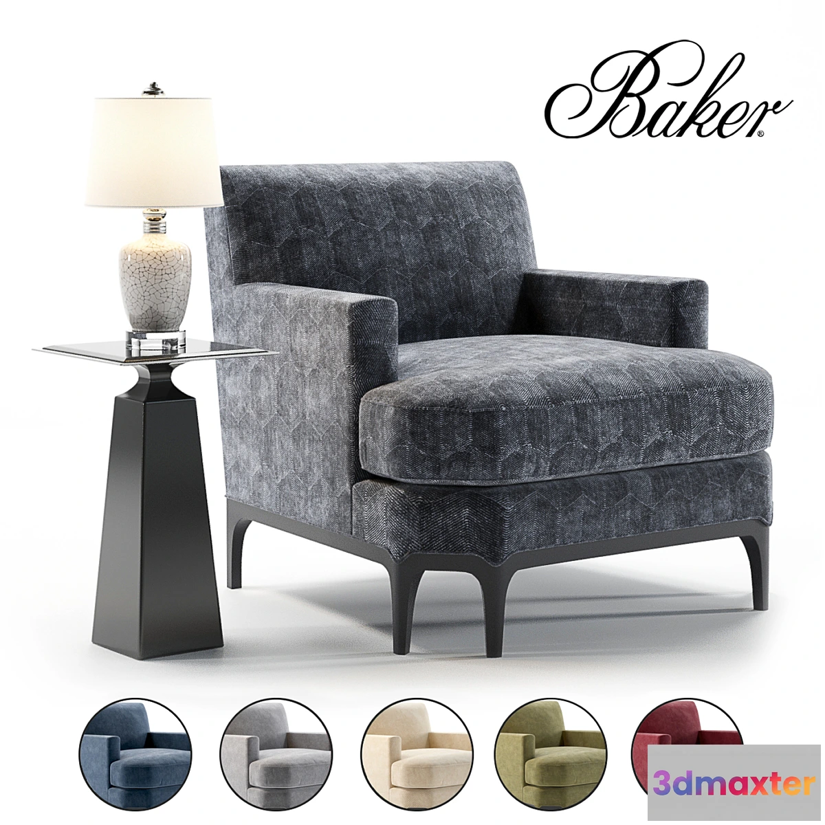 807792 - Baker Celestite Lounge Chair - No.2