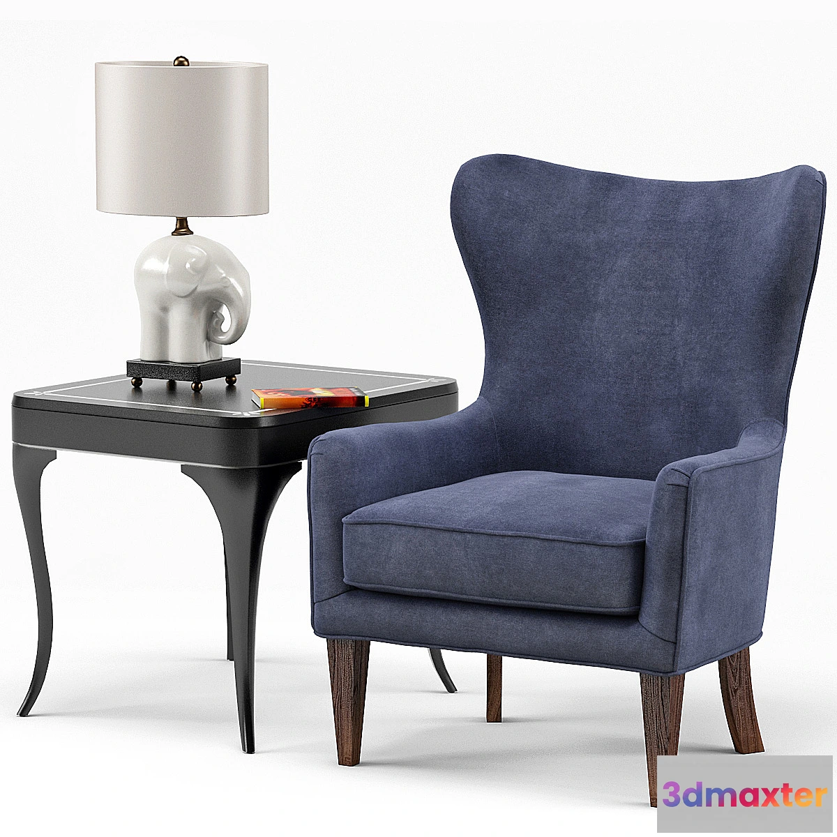 808006 - Rachael chair Elephant Porcelain Lamp Flirt End Table - No.3