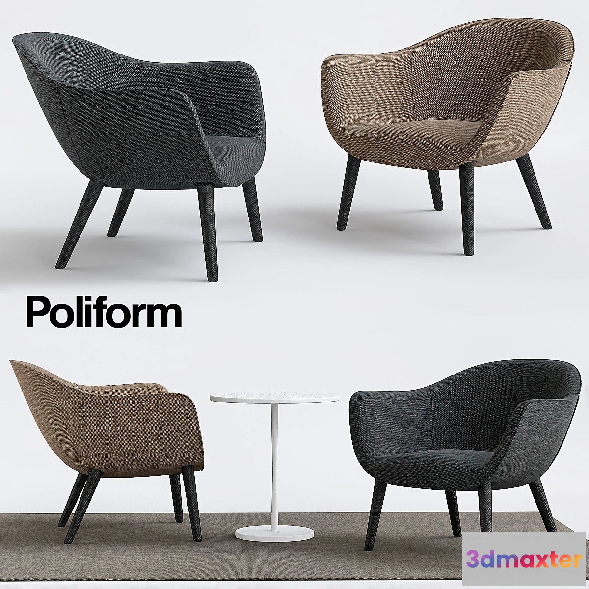 820098 - Mad Chair - Poliform