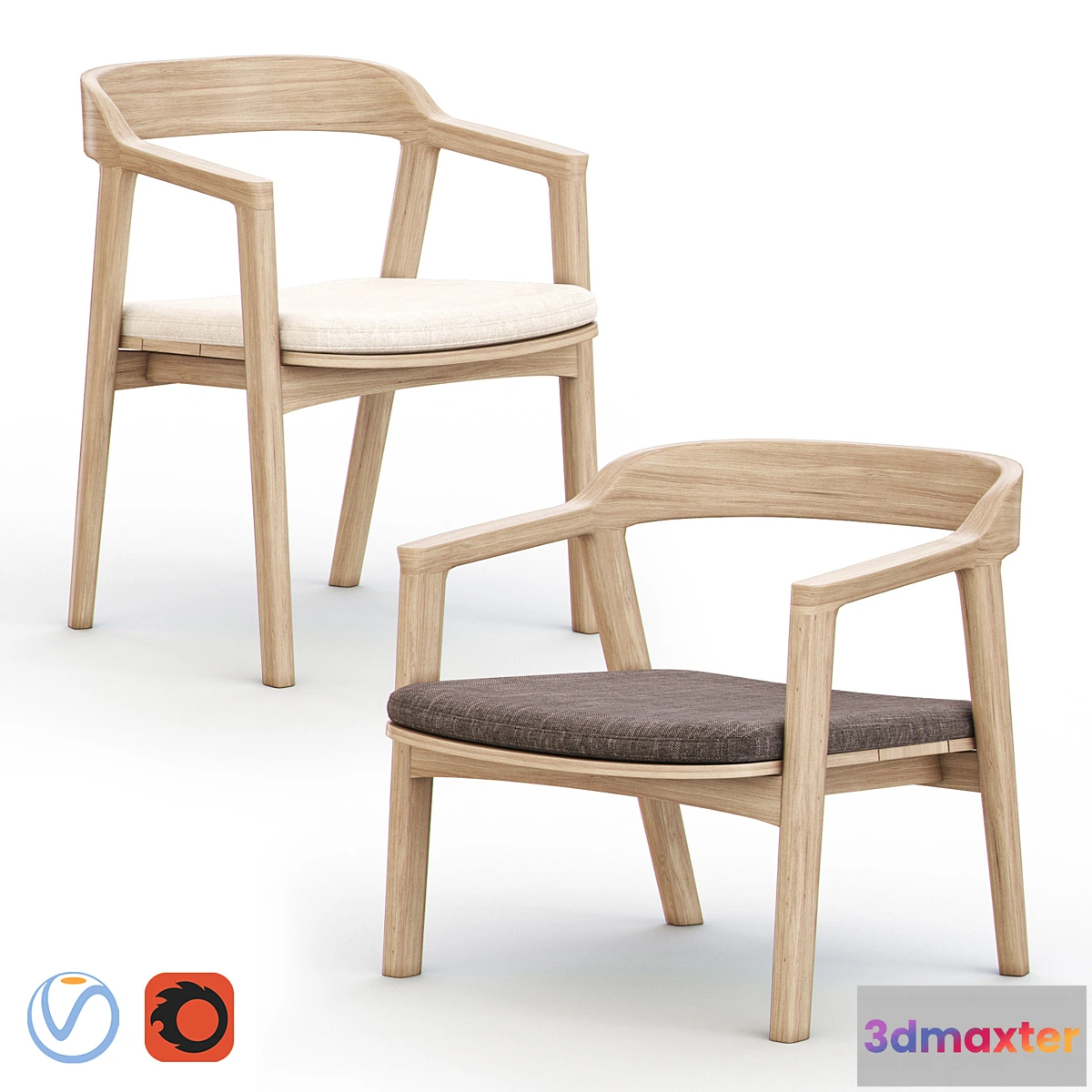 821614 - GRASSHOPPER Armchairs - KARPENTER