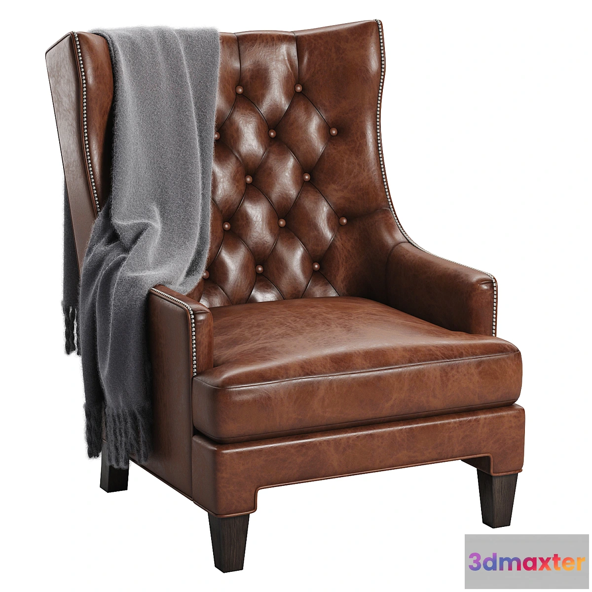 829608 - Maximus Wingback Chair - No.3